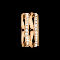 Anhänger, 18 K Gelbgold, Diamanten