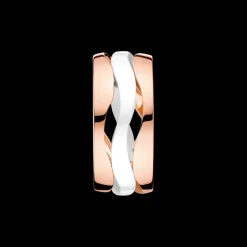 Anhänger, 18 K Rotgold, Keramik