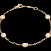 Armband, 18 K Gelbgold, Diamanten