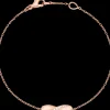Armband, 18 K Rotgold, Diamanten