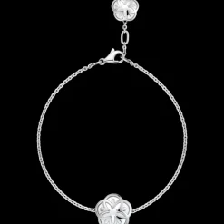 Armband, 18 K Weißgold, Perlmutt