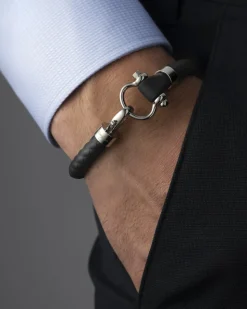 Armband, Kautschuk, Edelstahl