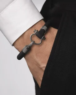Armband, Kautschuk, Titan