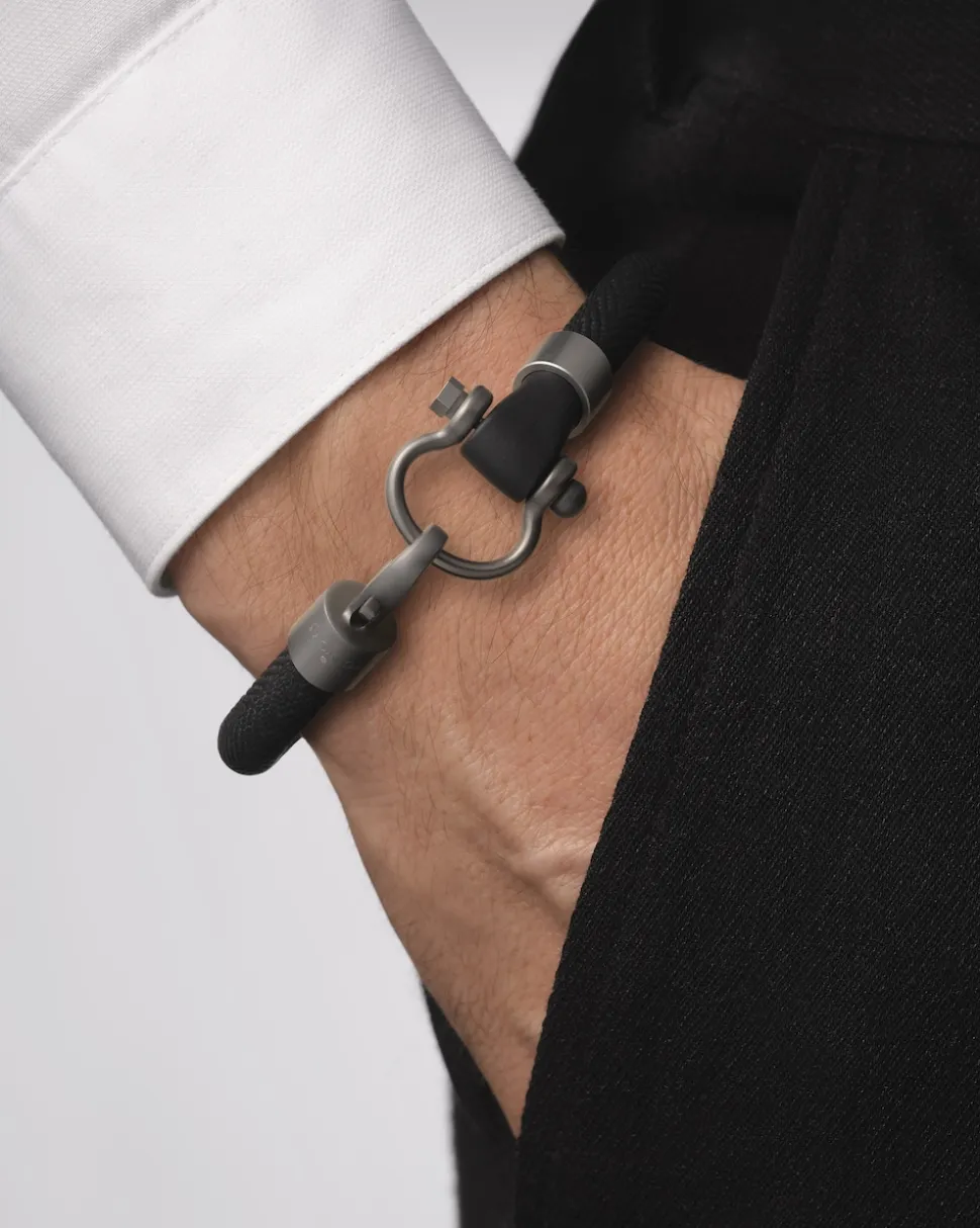 Armband, Kautschuk, Titan
