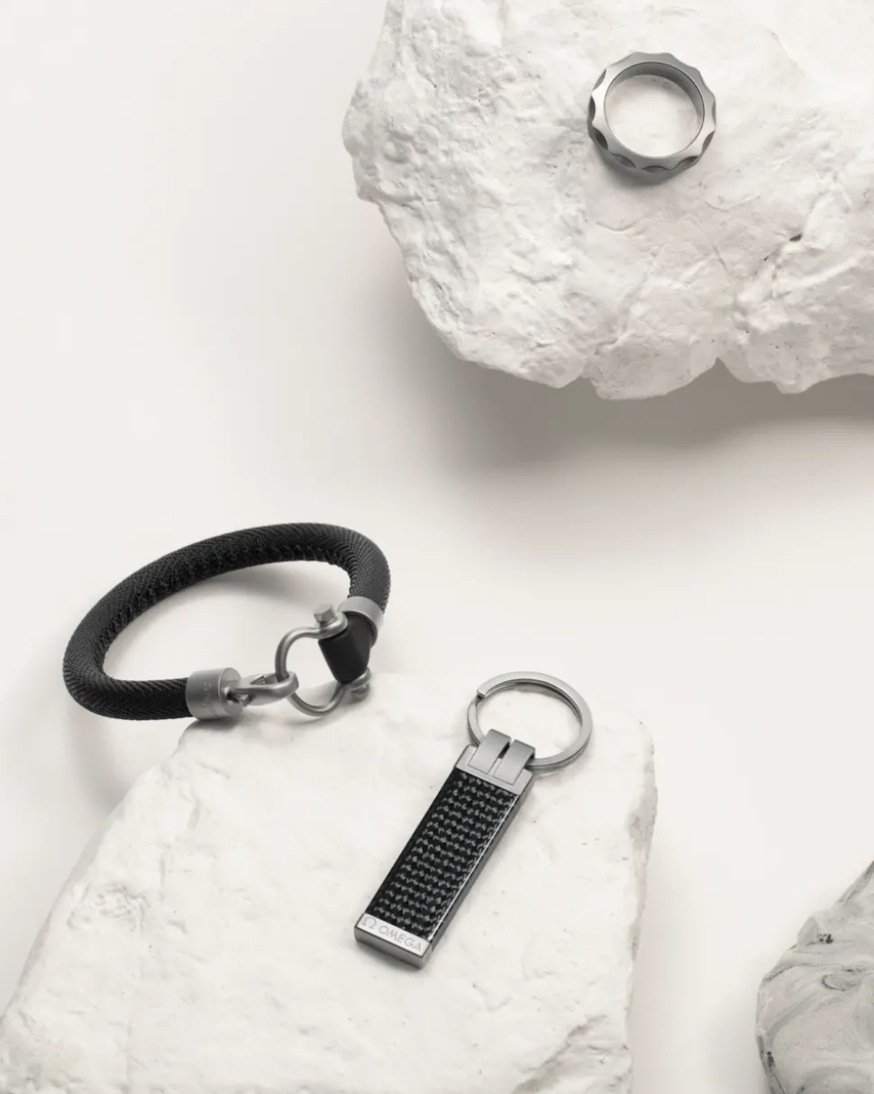 Armband, Kautschuk, Titan