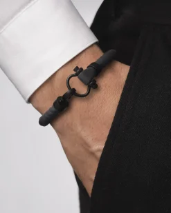 Armband, Kautschuk, Titan
