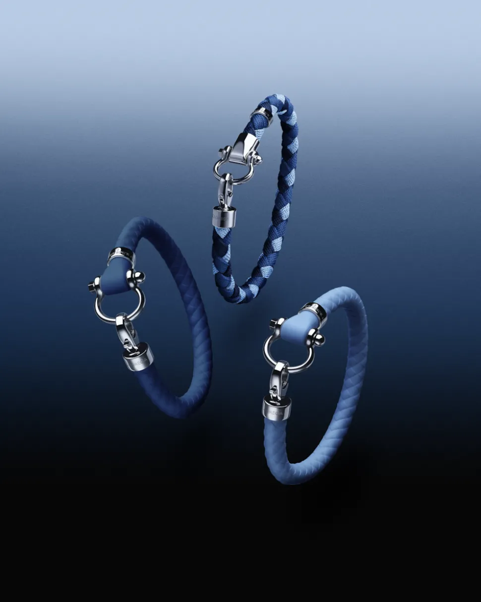 Armband, Nylon, Edelstahl
