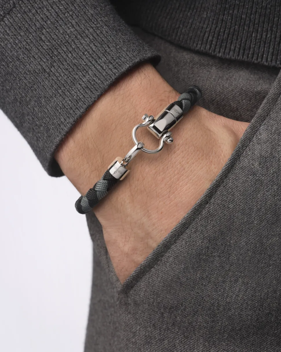 Armband, Nylon, Edelstahl