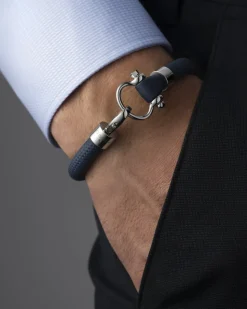 Armband, Nylon, Kautschuk, Edelstahl