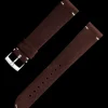Braunes Lederarmband mit Dornschließe