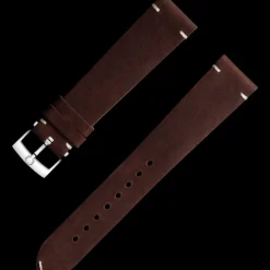 Braunes Lederarmband mit Dornschließe