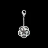Charm, 18 K Weißgold, Tahiti‑Perlmutt