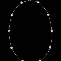 Collier, 18 K Rotgold, Perlmutt