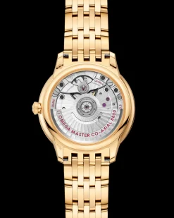 34 mm, Gelbgold mit Gelbgoldband