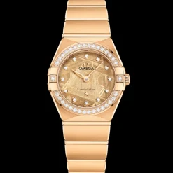 25 mm, Gelbgold mit Gelbgoldband