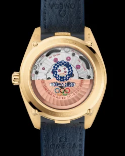 41 mm, Gelbgold mit Lederarmband
