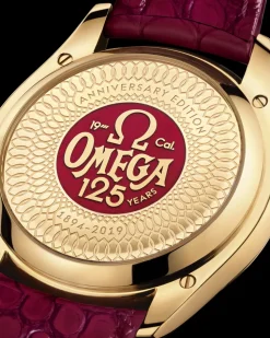 40 mm, Gelbgold mit Lederarmband