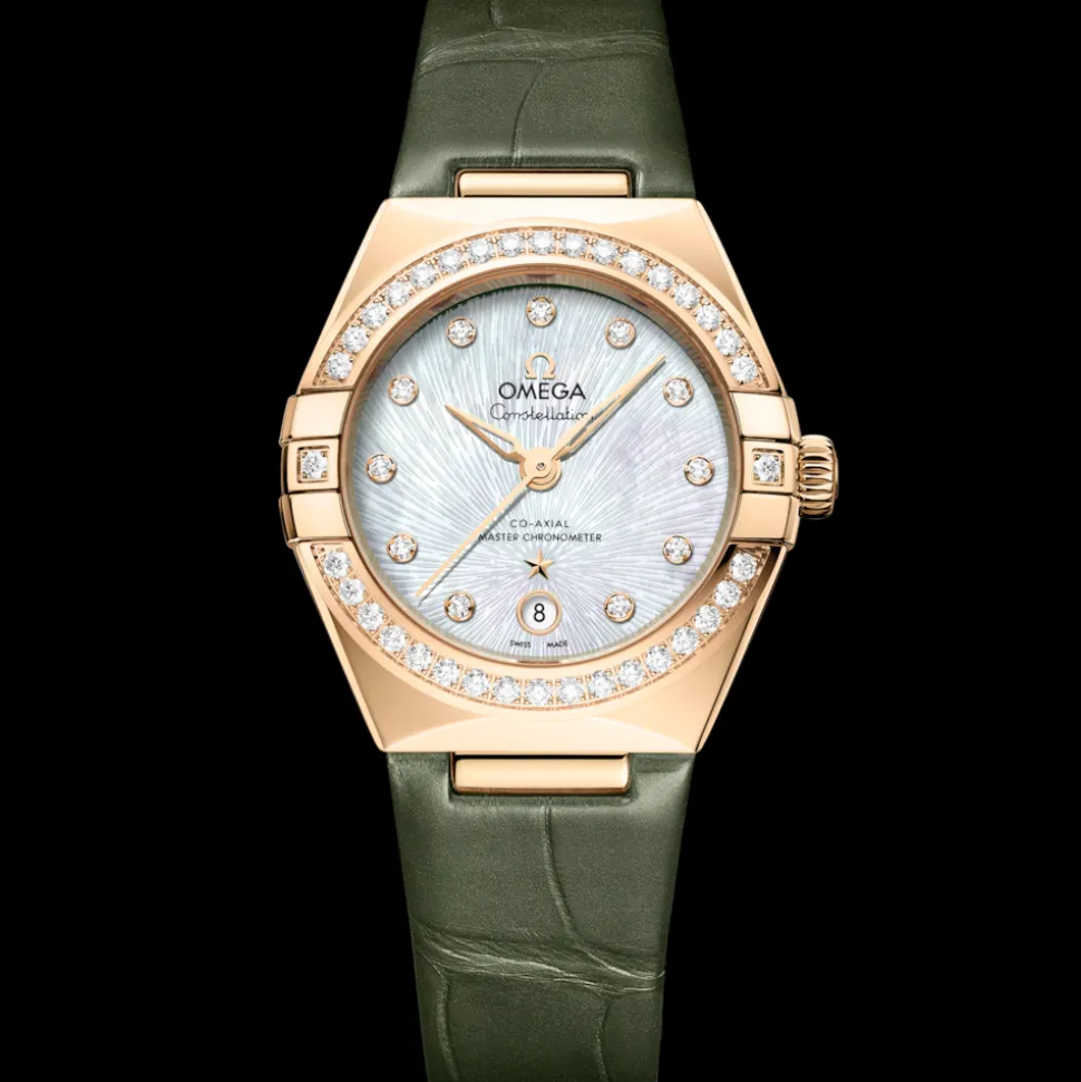 29 mm, Moonshine™‑Gold mit Alligator