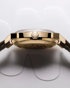37 mm, Moonshine™‑Gold mit Alligator