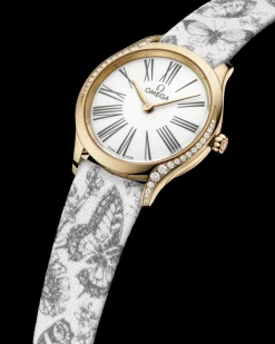 26 mm, Moonshine™‑Gold mit „Toile de Jouy“