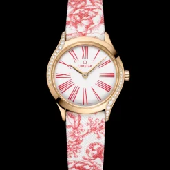26 mm, Moonshine™‑Gold mit „Toile de Jouy“
