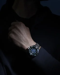 45,5 mm, O‑MEGASTEEL mit O‑MEGASTEEL‑Band