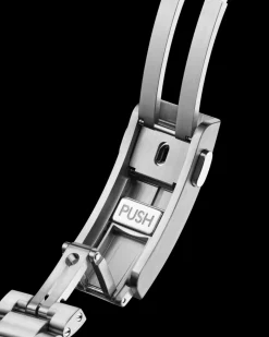 45,5 mm, O‑MEGASTEEL mit O‑MEGASTEEL‑Band