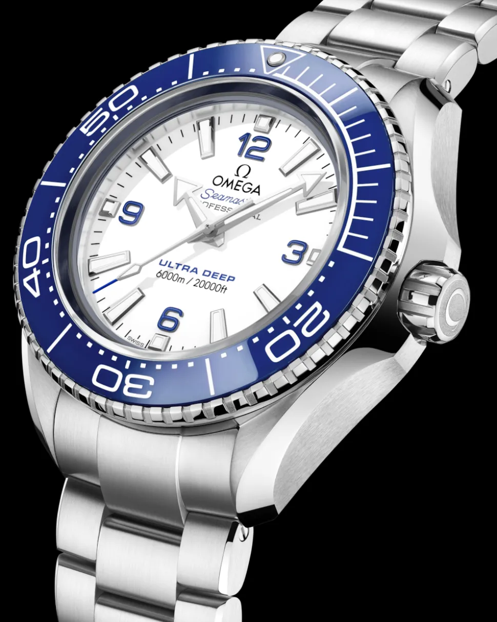 45,5 mm, O‑MEGASTEEL mit O‑MEGASTEEL‑Band
