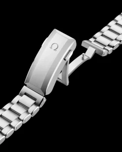 45,5 mm, O‑MEGASTEEL mit O‑MEGASTEEL‑Band