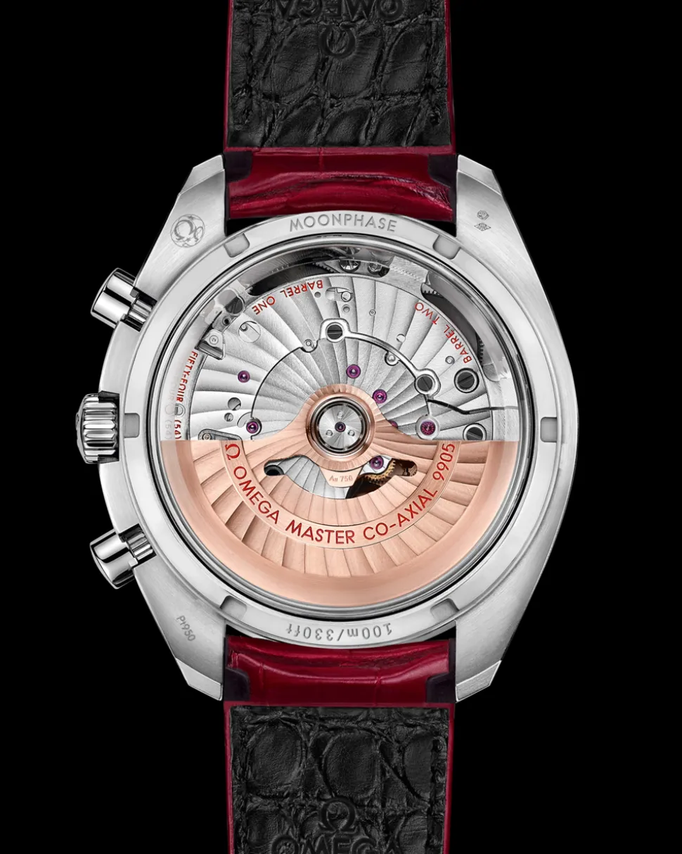 44,25 mm, Platin mit Lederarmband