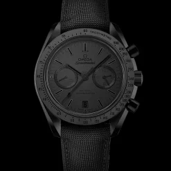 44,25 mm, Schwarze Keramik mit Beschichtetem Nylonarmband