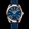 41 mm, Sedna™‑Gold mit Kautschukband