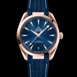 41 mm, Sedna™‑Gold mit Kautschukband