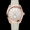 41 mm, Sedna™‑Gold mit Kautschukband