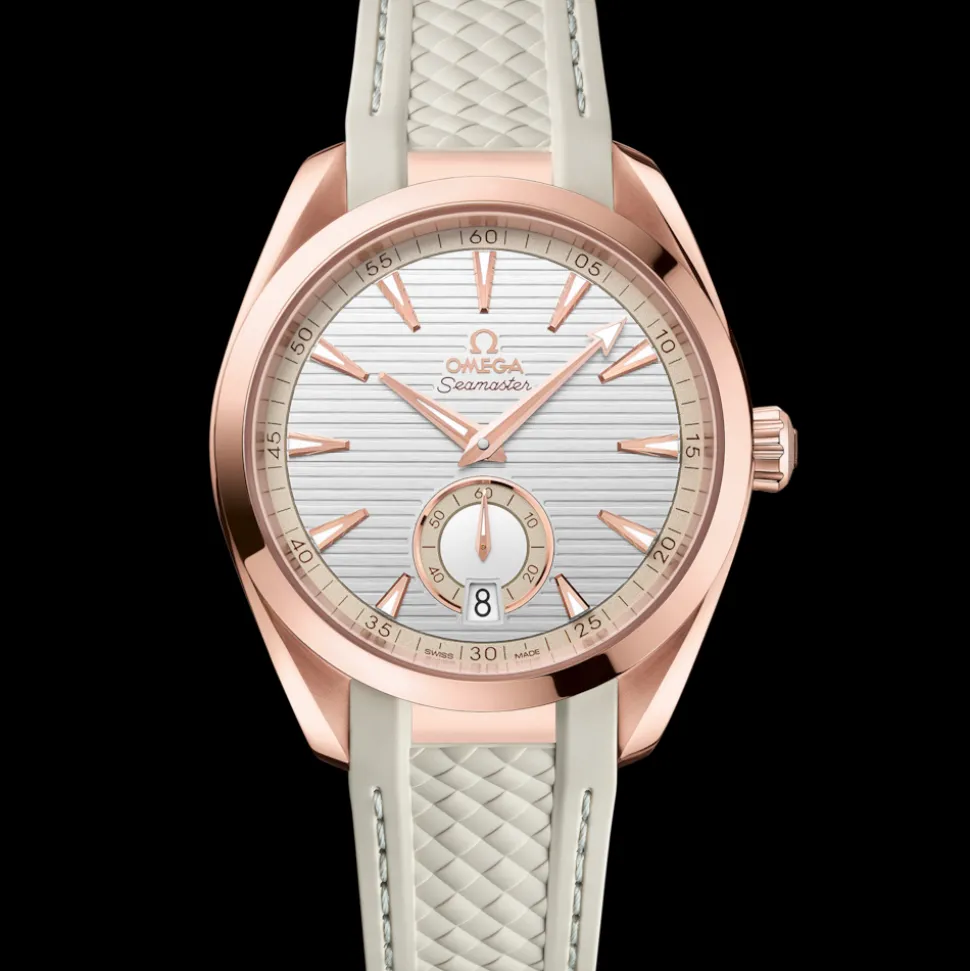41 mm, Sedna™‑Gold mit Kautschukband