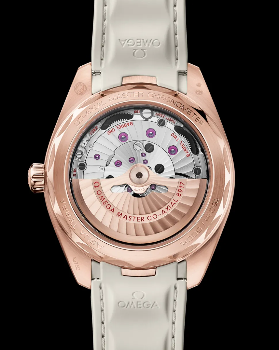 41 mm, Sedna™‑Gold mit Kautschukband
