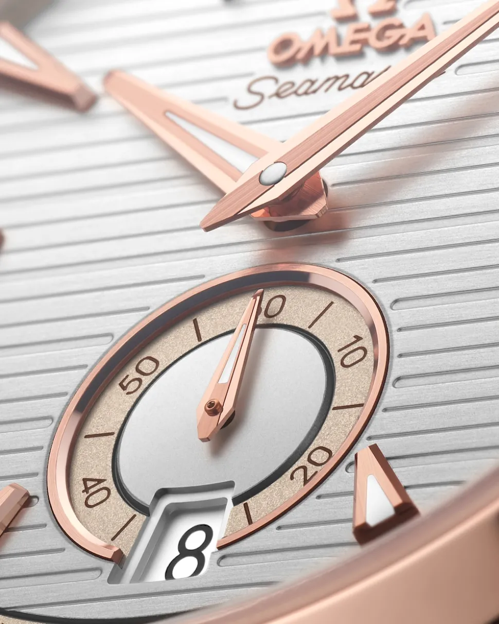 41 mm, Sedna™‑Gold mit Kautschukband