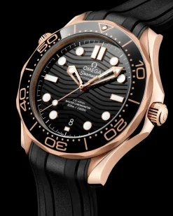 42 mm, Sedna™‑Gold mit Kautschukband