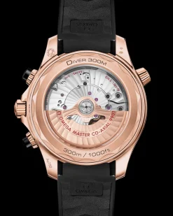 44 mm, Sedna™‑Gold mit Kautschukband