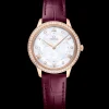 30 mm, Sedna™‑Gold mit Lederarmband