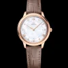 30 mm, Sedna™‑Gold mit Lederarmband