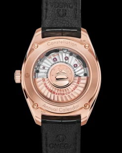 41 mm, Sedna™‑Gold mit Lederarmband