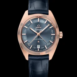 41 mm, Sedna™‑Gold mit Lederarmband