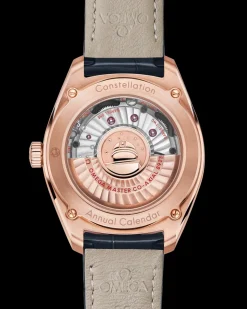 41 mm, Sedna™‑Gold mit Lederarmband