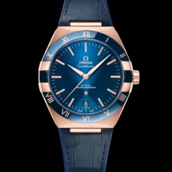 41 mm, Sedna™‑Gold mit Lederarmband