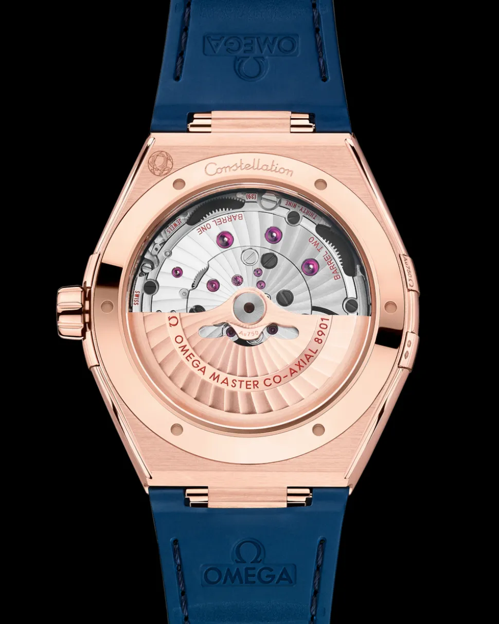 41 mm, Sedna™‑Gold mit Lederarmband