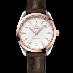 41 mm, Sedna™‑Gold mit Lederarmband