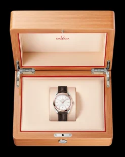 41 mm, Sedna™‑Gold mit Lederarmband