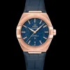 39 mm, Sedna™‑Gold mit Lederarmband