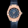 29 mm, Sedna™‑Gold mit Lederarmband